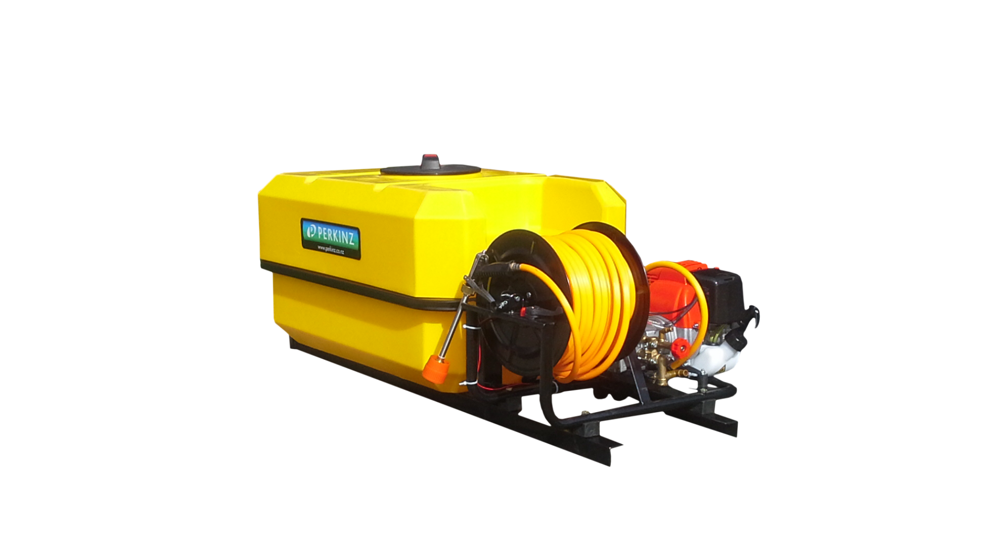 petrol garden sprayer 200L Perkinz Crate Sprayer with Petrol Pump – Perkinz New Zealand