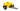 Yellow Perkinz 400-litre gorse sprayer trailer with petrol pump, black wheels and accents, ideal for gorse and scrub spraying on farms
